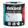 Farba na - Dekoral CLEAN COLOR 2,5L transparentná saténová hmla (Farba na - Dekoral CLEAN COLOR 2,5L transparentná saténová hmla)