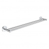 Grohe Start Dvojitý držiak na uteráky 600 mm, chróm 41203000