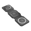 Magnetická indukčná nabíjačka Choetech T588-F 3v1 15W (čierna)