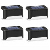 Solárna zapichovacia záhradná lampa - 4x LED SOLAR Záhradné svietidlo na schody, terasu (4x LED SOLAR Záhradné svietidlo na schody, terasu)