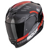 Helma SCORPION EXO-520 EVO AIR TITAN metalická černo/červená - 2XL - doprava zdarma