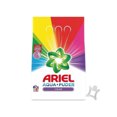 Ariel AquaPuder Color - prací prášok 18 praní 1,17 kg 1 kus