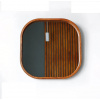 Zrkadlo - Zrkadlo Balance Slim v drevenom ráme 45x45 (Zrkadlo - Zrkadlo Balance Slim v drevenom ráme 45x45)
