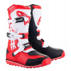 Boty TECH TRIAL, ALPINESTARS (bílá/červená fluo/černá, vel. 44,5)