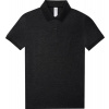 B&C | My Polo 210 /women, Dámske piqué polo, hnedá heather tarmac, XXL