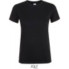 SOL'S | Regent Women, Dámske tričko, čierna deep, XL