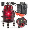 GEKO Krížový laser červený, 360 stupňov - RED TECHNIC RTPLK0037