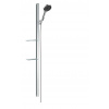 Hansgrohe Rainfinity Súprava sprchovej hlavice 130, 3jet, tyče 150 cm a hadice, chróm 27673000-HG