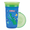 NUBY Hrnček netečúci 360° 300 ml, 6 m+ Blue / zelená 19x10x10 modrá