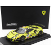 Looksmart Ferrari 488 Gt3 Evo 3.9l Turbo V8 Team Iron Lynx N 71 3. 24h Spa 2022 Antonio Fuoco - Davide Rigon - Daniel Serra 1:43 Žltá čierna