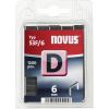 Novus Office 105098900 svorky z plochého drátu Typ 53F 1200 ks Rozměry (d x š) 6 mm x 11.3 mm