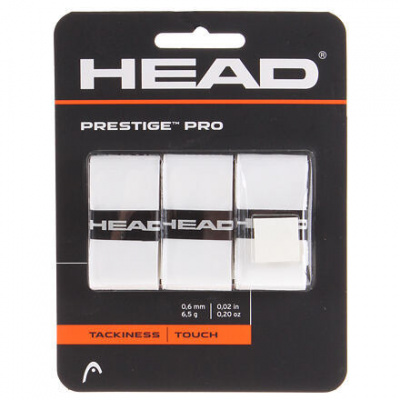 Head Prestige Pro 3 overgrip omotávka hr. 0,5 mm biela (3 ks)