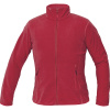 CERVA GOMTI bunda fleece dámska Farba: červená, Veľkosť: XL
