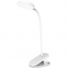 Colorway stolní LED lampa / CW-DL02B-B/ Integrovaná baterie / Klip/ Bílá CW-DL10FCB-W