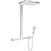 Hansgrohe 27028400 RAINMAKER Select Showerpipe 460 2jet s termostatom, EcoSmart, biela / chróm