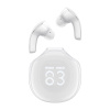 Slúchadlá TWS Acefast T9, Bluetooth 5.3, IPX4 (porcelánovo biele) T9 porcelain white