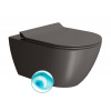GSI PURA závesná WC misa, Swirlflush, 55x36 cm, bistro dual-mat SPH 881516