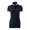 MALFINI PREMIUM Polokošile Collar Up 257, krátký rukáv, dámská MAL-2577715 L Navy