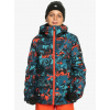 QUIKSILVER Mission Printed Youth, Building moutains grenadine, 8 rokov, EQBTJ03164-NNK1-8