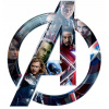 CUKROVÁ TLAČ Opłatek na Tort Cukrová hmota Značka A Avengers + MENO