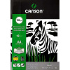 Canson Výkresy - blok A4 čierny, 10 hárkov, 160 g, `Šport`