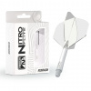 Red Dragon Letky Nitro Flite - No2 - white & clear - medium