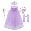 Dievčenský kostým - Princezná outfit Zosia Rapunzel Peleryna Set (Dievčenský kostým - Princezná outfit Zosia Rapunzel Peleryna Set)