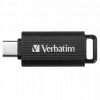 Pendrive Verbatim 49458 64 GB USB 3.1 typ C čierny