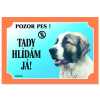 Dafiko Tabuľka kaukazský ovčiak 1 ks
