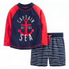 Detské plavky - Carter's Two -Piece Outfit. 98 Červená, námornícka modrá (Jednoduchý Jys Two -Piece Print 98 ZFC Outfit)