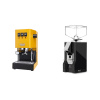 Gaggia New Classic EVO, yellow + Eureka Mignon Classico, CR black