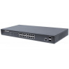 16-Port Gigabit Ethernet PoE+ Web-Managed Switch with 2 SFP Ports - IEEE 802.3at/af Power over Ethernet (PoE+/PoE) Compl (561198)