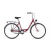 CTM dámsky mestský bicykel OLIVIA 1.0 - bordová perleť / strieborná 17 (430) 2025 17