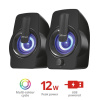 repro TRUST Gemi RGB 2.0 Speaker Set - black (22948)