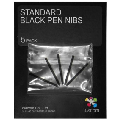 Wacom Standard Black Pen Nibs 5 ks ACK-20001