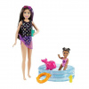 Barbie Opatrovateľka herný set s bazénikom, Mattel GRP39 (mGRP39)