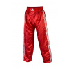 Adidas saténové kickbox nohavice Contact, červené