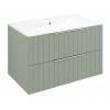 Sapho Sapho, CIRASA umývadlová skrinka 79,8x52x46cm, verde strip, CR801-4444S