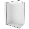 Mexen, Mexen Kioto-F sprchová stena s rámom 70 x 202 cm, mráz 8 mm, pištoľový kov - 800-070-104-95-30
