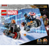 LEGO Super Heroes 76260 Čierna vdova a Kapitán Amerika na motocykloch
