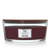 WoodWick Black Cherry vonná sviečka s dreveným širokým uzlom a sviečkou loď 453,6 g, 453-6g