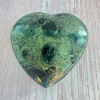 Nefertitis Jaspis kambaba leštený Madagaskar Srdce M6-33 NF60654 - cca 8 x 7,8 c,. 281,5 g