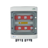 EMITER EM-654_DC Rozdzielnica DC, IP65 obmedzovače prepätia DC Dehn 1000V typu 1+2, 6x reťazec PV, 6x MPPT (EM-654_DC)