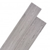zahrada-XL Nesamolepiace podlahové dosky, PVC 5,26 m² 2 mm, tmavosivé 245168