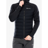 Hybridná bunda Montane Composite Hoodie - black
