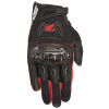 ALPINESTARS rukavice SMX-2 AIR CARBON HONDA kolekce, ALPINESTARS (černá/červená) 2025 - M