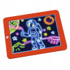 Magický 3D tablet na kreslenie + perá - červený