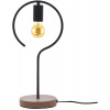 Rabalux Rufin stolová lampa 1x40 W čierna-dreva 3220