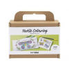Creativ Company Kreatívna súprava Mini Craft Kit Textile Colouring Butterflies