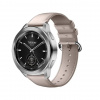 AC mobile Originálny kožený opasok na Xiaomi Watch S3 / S4 Barva: Béžová